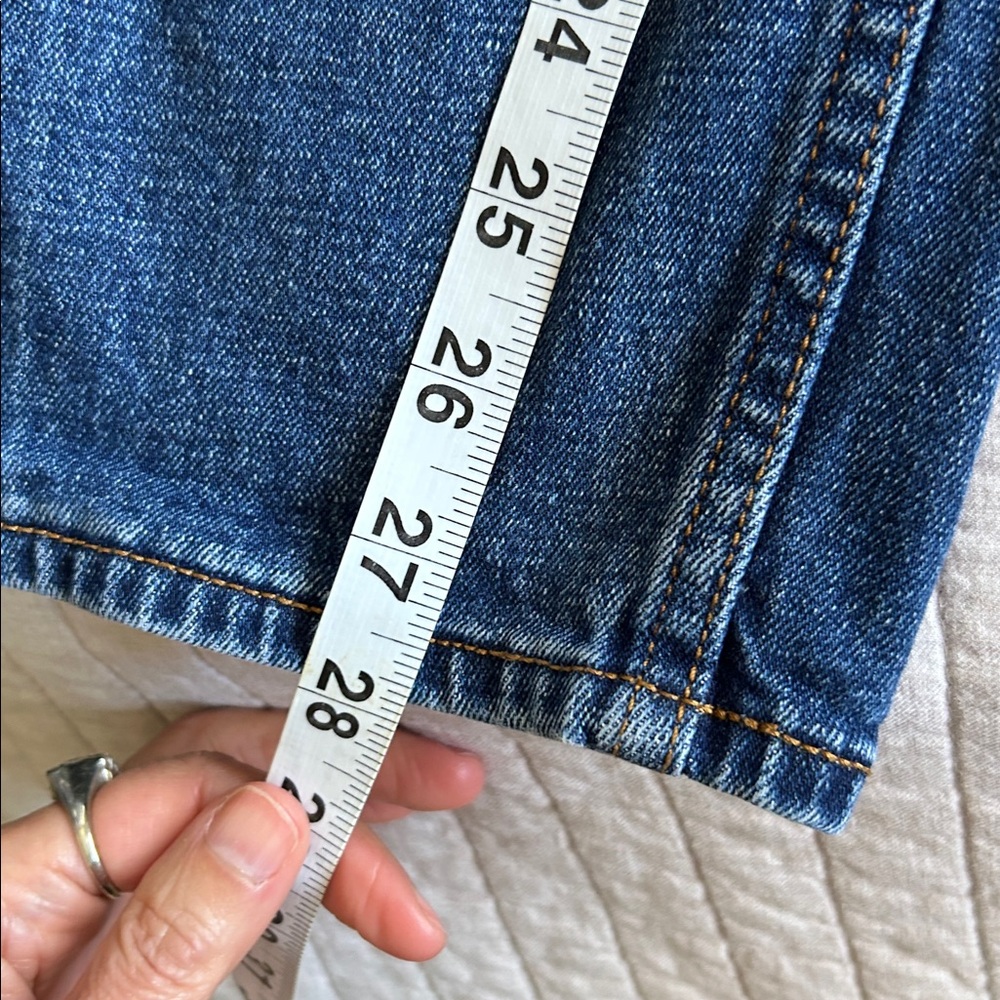 Abercrombie The Ankle Straight Ultra High Rise Curve Love - Picture 9 of 13